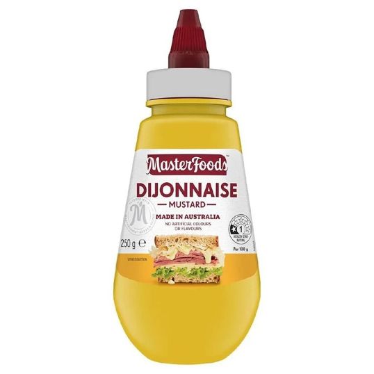 MASTERFOODS MUSTARD DIJONNAISE 250 ML