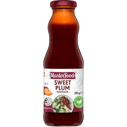 MASTERFOODS SWEET PLUM MARINADE 375 GMS