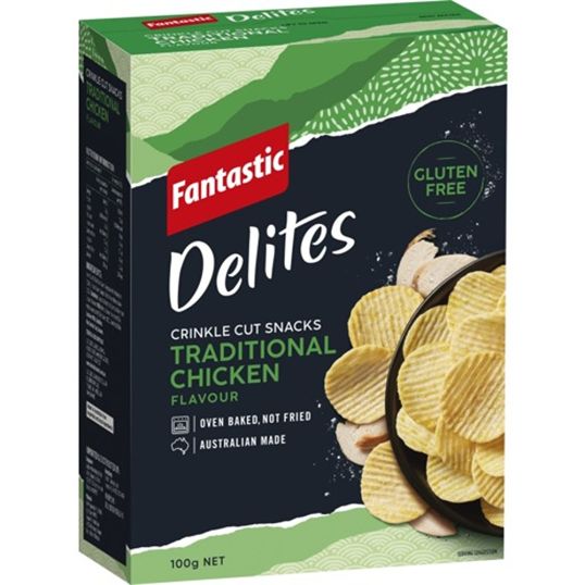 FANTASTIC DELITES TRADITIONAL CHICKEN FLAVOUR 100 GMS