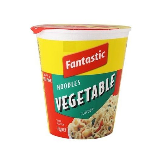 FANTASTIC VEGETABLE CUP NOODLE 70 GMS