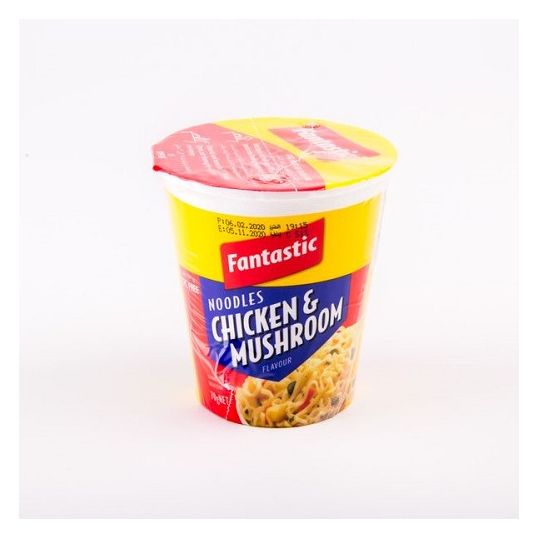 FANTASTIC MUSHROOM & CHICKEN CUP NOODLES