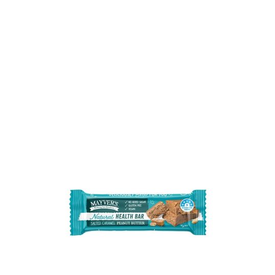 MAYVERS PEANUT BUTTER BAR SALTED CARAMEL 40 GMS