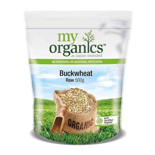 MY ORGANICS BUCKWHEAT RAW 500 GMS