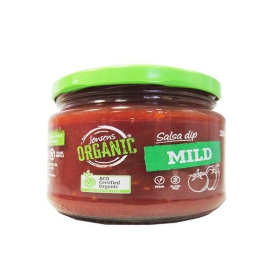 JENSENS ORGANIC SALSA DIP - MILD 320 GMS