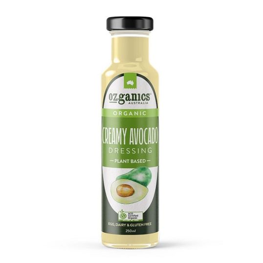 OZGANICS ORGANIC CREAMY AVOCADO DRESSING 250 ML