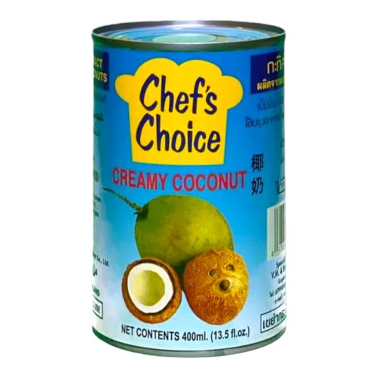 CHEF CHOICE COCONUT CREAM LARGE 400 ML