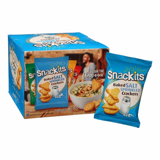 NABIL SNACKITS SALTED BAKED BITES - SPL PRICE 8X26 GMS