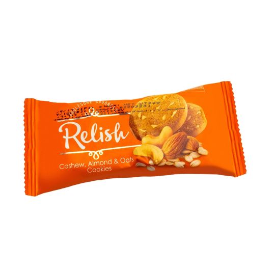 NABIL RELISH CASHEW ALMOND AND OAT COOKIES 42 GMS