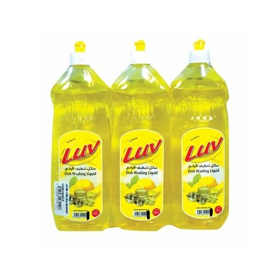 LUV LEMON DISH WASH LIQ. 3X725 ML @ SPL.PRICE