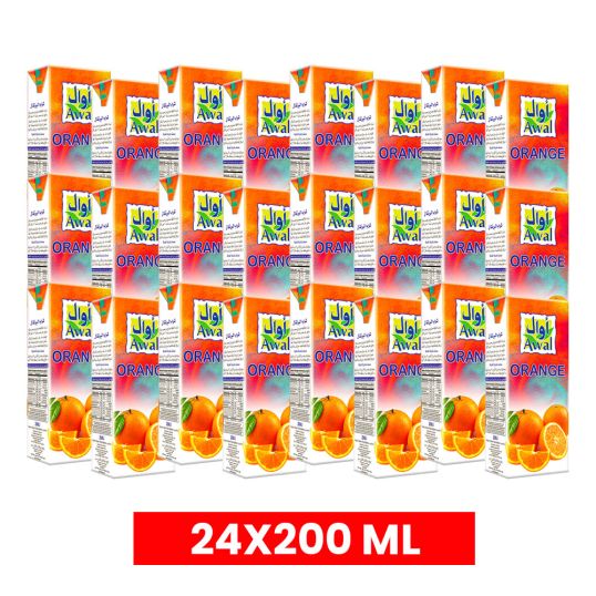 AWAL ORANGE DRINK 24X200 ML