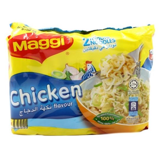 MAGGI 2 MINUTE NOODLES CHICKEN FLAVOUR 5X77 GMS