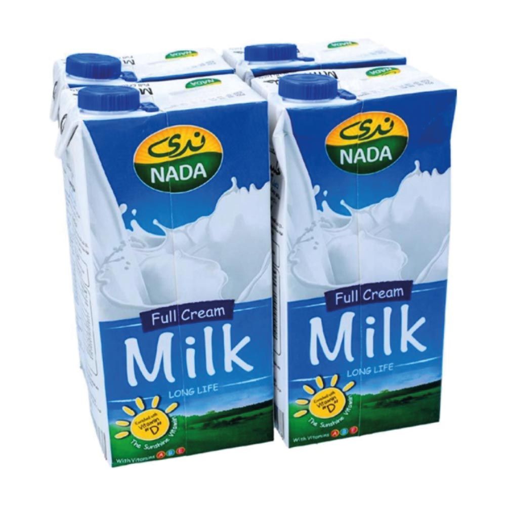 Nada Low Fat Uht Milk W/Added Vitamins 4X1 Ltr