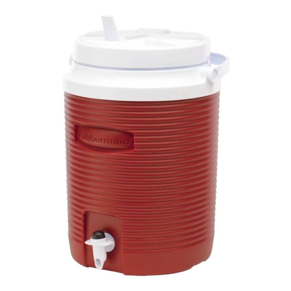 RUBBERMAID WATER JUG 2 GALLON RED