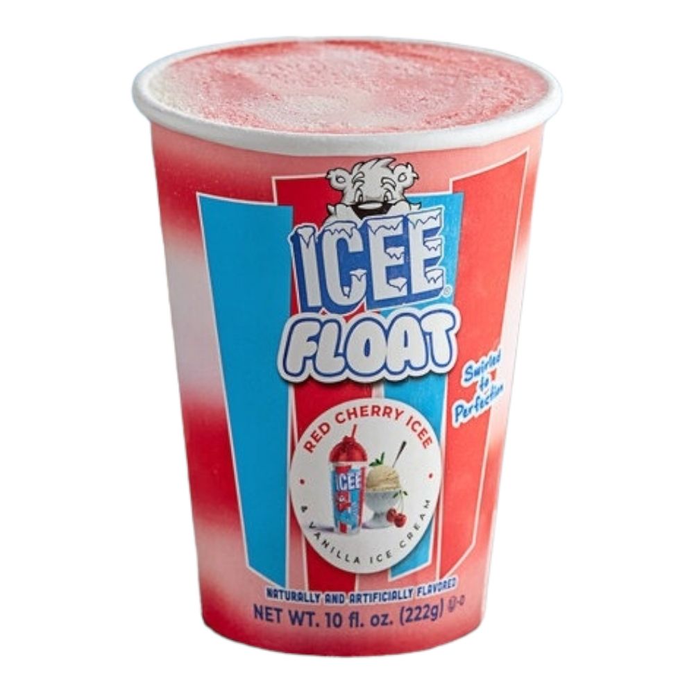 Icee Squeez Icee Cups Cherry And Vanilla Float 12 Ct 9163