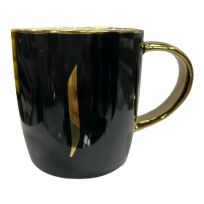 DIVEENAS MUG BLACK GOLD ARABIC