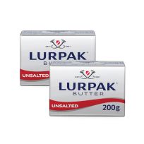 LURPAK UNSALTED BUTTER 2X200 GMS @SPECIAL PRICE