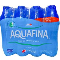 AQUAFINA PURE DRINKING WATER 12X600 ML