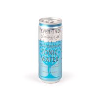 FEVER TREE REFRESHINGLY LIGHT MEDITERRANEAN TONIC WATER CAN 150 ML