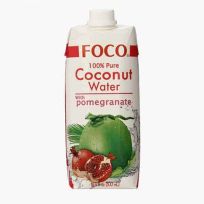 FOCO UHT COCONUT WATER POMEGRANATE 500 ML