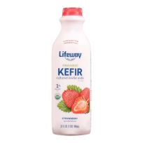 LIFEWAY LOW-FAT ORG KEFIR STRAWBERRY 32 OZ