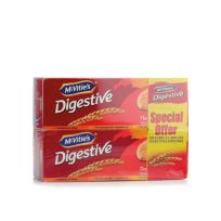 MCVITIES DIGESTIV BISCUITS 400G TWIN PACK20% OFF