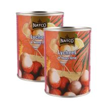 NATCO LYCHEESE IN HEAVY SYRUP 2X20 OZ @ SPL.PRICE