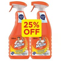 MR.MUSCLE KITCHEN CLEANER 2X500 ML 25% OFF