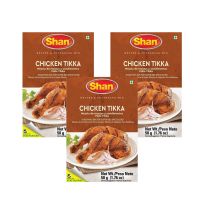 SHAN SPICE CHICKEN TIKKA 3X50 GMS