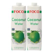 FOCO UHT COCONUT WATER 2X1 LTR