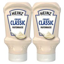 HEINZ CREAMY CLASSIC MAYONNAISE 2X400 ML @SPECIAL OFFER