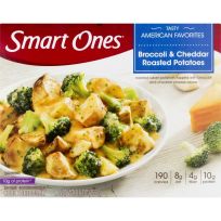 WEIGHT WATCHERS SMART ONE BROCCOLI & CHEDDAR ROASTED POTATOES WEIGHT WATCHERS 9 OZ