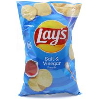 LAY`S POTATO CHIPS SALT & VINEGAR 6.5 OZ