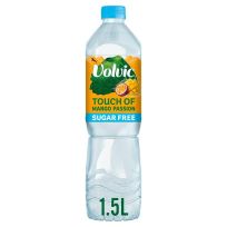 VOLVIC TOUCH OF FRUIT MANGO AND PASSIONFRUIT 1.5 LTR