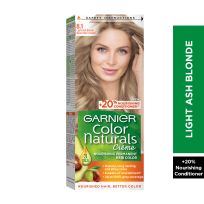 GARNIER COLOR NATURALS, 8.1 LIGHT ASH BLONDE, PERMANENT HAIR COLOR