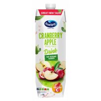 OCEAN SPRAY CRANBERRY APPLE MIXED FRUIT DRINK 1 LTR