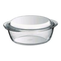 PYREX CLASSIC GLASS CASSEROLE 1.9 LTR ROUND