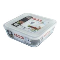 PYREX COOK&FREEZ SQUARE DISH WITH LID 850 ML