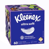 KLEENEX ULTRA SOFT FACIAL TISSUE 60 CT