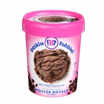 BASKIN ROBBIN CHOCOLATE MOUSSE ROYALE 1 LTR