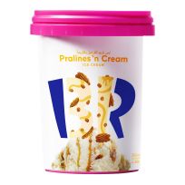 BASKIN ROBBIN PRALINES AND CREAM ICE CREAM 500 ML