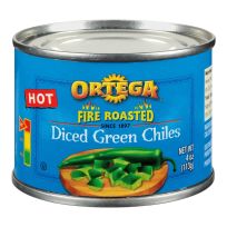 ORTEGA GREEN CHILIS DICED 4 OZ