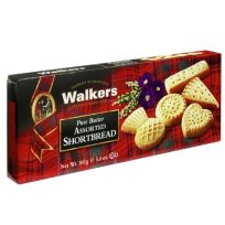 WALKERS ASSORTED SHAPES SHORTBREAD 1231 160 GMS