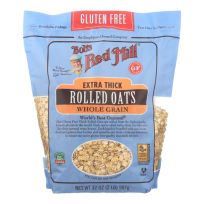 BOBS RED MILL OATS ROLLED GLUTEN FREE EXTRA THICK 32 OZ