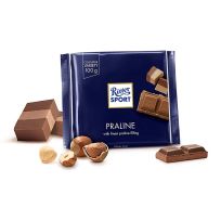 RITTER SPORT PRALINE MILK CHOCOLATE 100 GMS