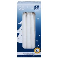 GIES CANDLES GRIPS WHITE 20'S