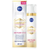 NIVEA VISAGE LUMINOUS630 EVENGLOW DAY FLUID SPF50 40 ML