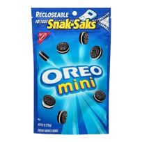 NABISCO OREO MINI CHOCOLATE SNAK-SAKS 8 OZ