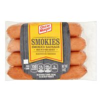 OSCAR MAYER SMOKIES SMOKED SAUSAGE 14 OZ (CONTAINS PORK)