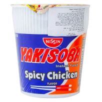 NISSIN YAKISOBA SPICY CHICKEN BOWL 77 GMS
