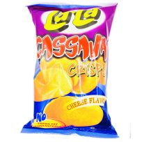 LALA CASSAVA CRISPS CHEESE 85 GMS